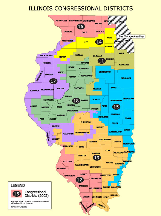 Illinois Political Maps